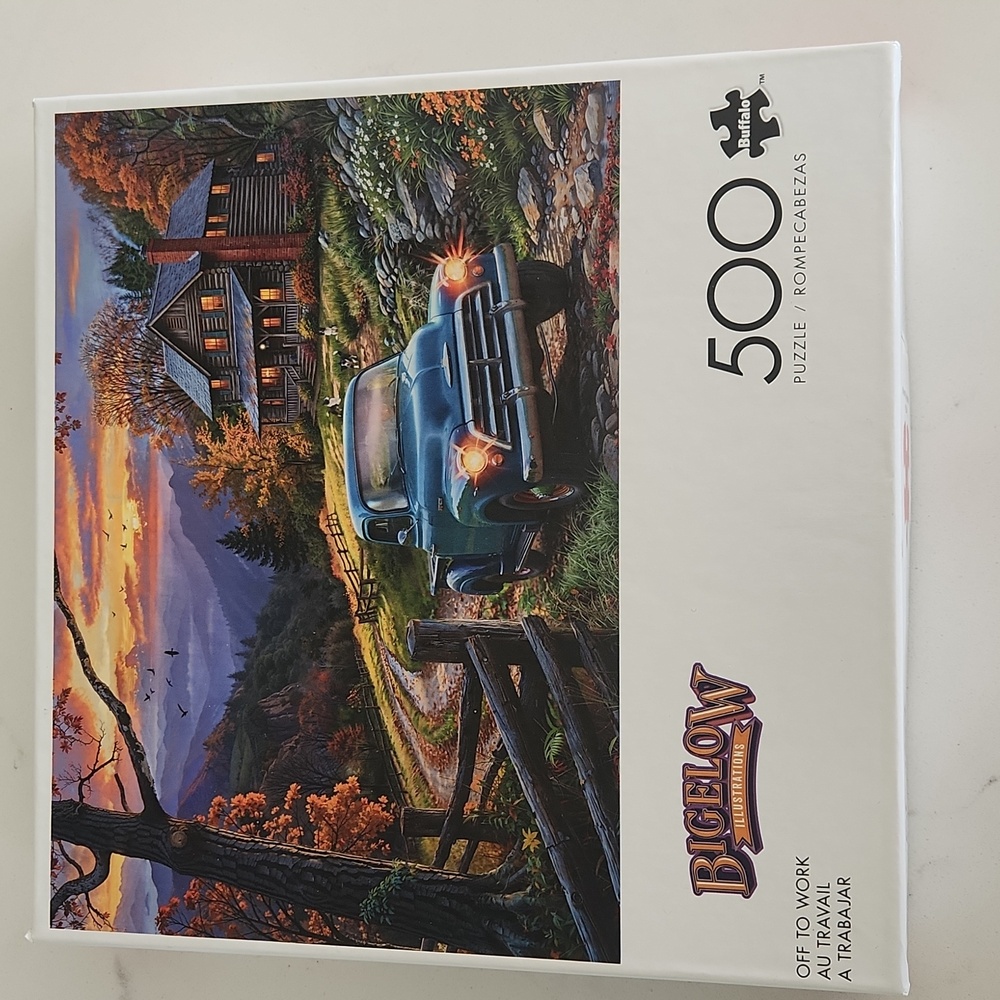 Buffalo Jigsaw Puzzle 500